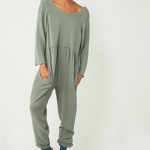 Free People Breaking Free One Piece in Sea Glass